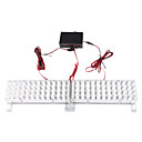 48 LED feux davertissement clignotants stroboscopiques rouge bleu