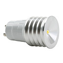 gu10 3w 3300K 200lm 3000-chaude ampoule blanche tache lumineuse led 85-265v