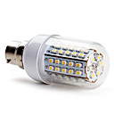 b22 66x3528 SMD 3.5w 430lm 2800-3200k chaude ampoule blanche leger conduit 220-240v