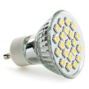 ampoule Spot LED Lumiere Blanche Chaude GU10 3.5W 21x5050 SMD 200-220LM 2800-3200K  230V 