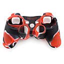 Coque pour Manette PS3 Rouge et Noir