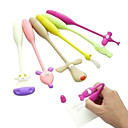 Stylos Pliables Style Animaux - Couleurs Aleatoires