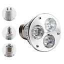 e27e14gu10 3w 270Lm 3000K chaude ampoule blanche tache lumineuse  85-265v 