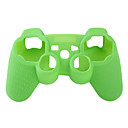 etui en silicone de protection pour manette PS3 vert