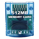 Carte memoire 512 Mo pour Wii bleu