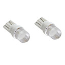 oules LED Blanches T10 Signalisation de Voiture 2 Pieces DC 12V