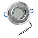 2w 3528 SMD 36 LED ampoule blanche 240lm plafonnier spot brosse la moitie vitre en verre depoli