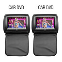 9 lecteur dvd voiture appui-tete avec TV jeux 1 paire