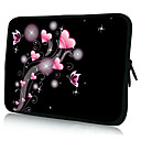 coeur en neoprene pour ordinateur portable bulles cas manchon pour 10-15 ipad macbook Dell HP samsung acer