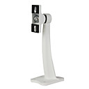 angle de support reglable pour la surveillance camera de securite - blanc 14cm max