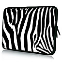 Housse pour PC Portable 10 - 15 Pouces Motif Zebre