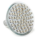 mr16 60LED 2.5W 200lm chaudes ampoules tache blanche 12v