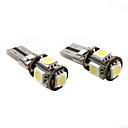 t10 5  5050 SMD led blanc canbus voiture de signaux lumineux