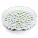 GX5.3 3.5w 60x3528 SMD 6000-6500k 200lm naturelle ampoule blanche tache de lumiere dirigee 220-240v