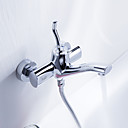 Sprinkle - par LightInTheBox - contemporain en laiton massif finition chromee robinet de baignoire