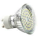 gu10 2.5w 48x3528 SMD 140-180lm 6000-6500k naturelle ampoule blanche tache de lumiere dirigee 220-240v