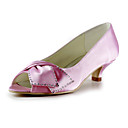 satin peep toe a fai...