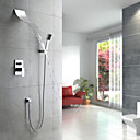 cascade contemporaine robinet de douche avec pomme de douche  douche main montage mural