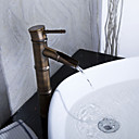 Sprinkle - par LightInTheBox - antique robinet de bronze evier cascade salle de bains conception de forme de bambou