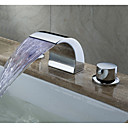 conduit cascade contemporaine Robinet bain evier finition chromee