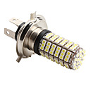 H4 4.2W 126x3528 SMD 6500-7000K White Light LED Blub pour les les de voiture 12V DC