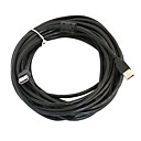 10m Cable dextension USB 2.0 af noir