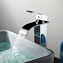 Sprinkle - contemporain cascade en laiton lavabo robinet hauteur