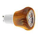 dimmable GU10 6W 540-600lm 3000-3500k chaud or blanc lumiere shell tache ampoule LED 220v