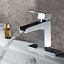 Sprinkle - par LightInTheBox - robinet en laiton massif contemporaine evier cascade salle de bains finition chromee