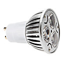 dimmable GU10 3W 270-300lm 6000-6500k naturelle ampoule blanche tache de lumiere dirigee 220v