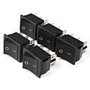 Controle de lalimentation electrique Marche  Arret Interrupteurs bascule 6-Pin 5-Piece Pack