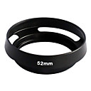 Metal 52mm Inclinaison ventile ombre Pare-Soleil pour Leica Summicron M LM noir