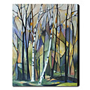 Peints la main peinture l huile Portrait Resume