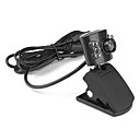 6-LED 5.0 Megapixels USB 2.0 Clip-on Webcam PC Camera avec Microphone