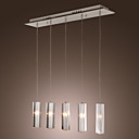 BARNSTAPLE - Lustre Mini Cristal - 5 slots ampoule