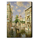 Peint la main peinture l huile paysage de Venise 1211-LS0146