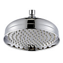 Contemporaine 8 pouces en laiton chrome tete de douche pluie Finition