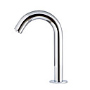 mains libres capteur contemporaine robinet evier salle de bains-chrome e