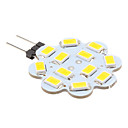 ampoule Lotus LED Lumiere Blanche Chaude  G4 - 3W - 12 x 3630 SMD - 240 270 LM - 3000 3500K - 12V 