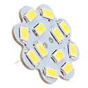 G4 6W SMD 500-12x5630 560LM 6000-6500K Blanc Naturel Lumiere Lotus Pin verticale en forme de le Spot LED  12V 