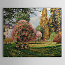 Peinture l huile realisee la main sur canevas tendu - Le Parc Monceau de Claude Monet