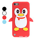 Etui Souple Style Pingouin 3D pour iTouch 5 - Assortiment de Campouleurs