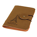 Eiffel Tower modele 20pcs Case Credit Card Wallet couleur aleatoire