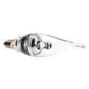 Dimmable E14 3W 240-6000-6500K 270Lm naturel ampoule LED Candle Light Blanc 85-265V