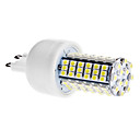 G9 5W 102x3528 SMD 400-420LM 6000-6500K lumiere blanche ampoule LED naturel ac 110-130ac 220-240 V