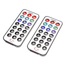 Microcontroleur  MP3  telecommandes IR noir 1 x CR2025 2 PCS