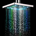 Pommeau de Douche 8 Pouces  Douchette LED Campouleurs Variables