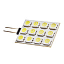 G4 SMD 2W 12x5050 140-6000-6500K 160lm Natural White Light ampoule LED Spot  12V 