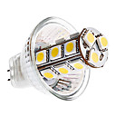 MR11 3.5W 18x5050 SMD 270-290LM 3000-3500K Blanc chaud ampoule LED 12V