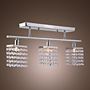Lustre en Cristal 3 ampoules Style Art Moderne